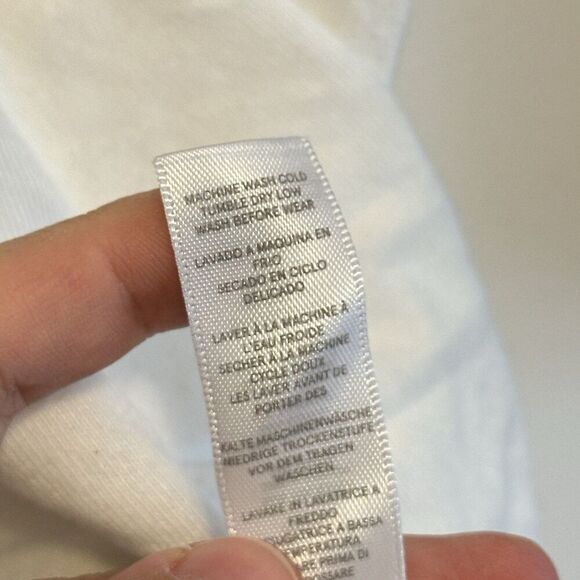 Alternative Earth Womens America USA Red White and Blue 3/4 Sleeve Shirt Sz XL - Picture 6 of 7